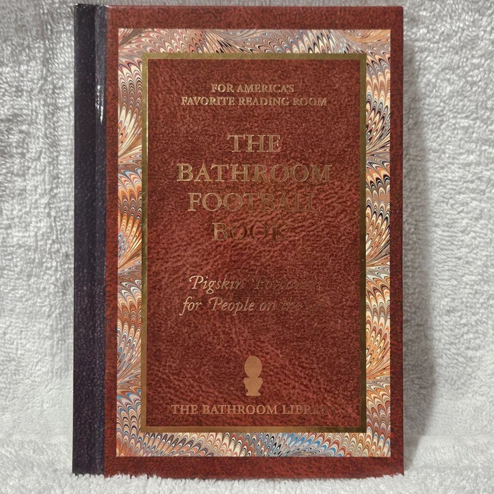 The Bathroom Football Book Jeff Kreismer Hardcover Football Trivia